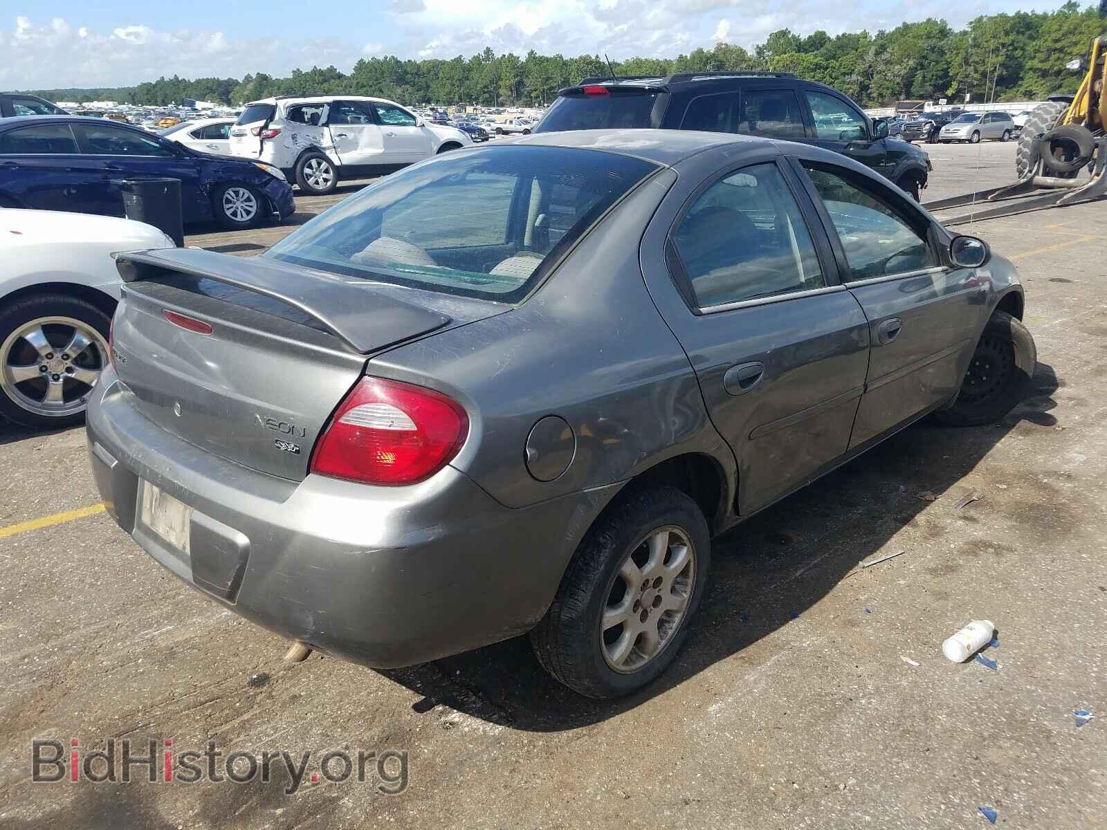 2005 DODGE NEON - VIN: 1B3ES56C75D282704 - Фото 4