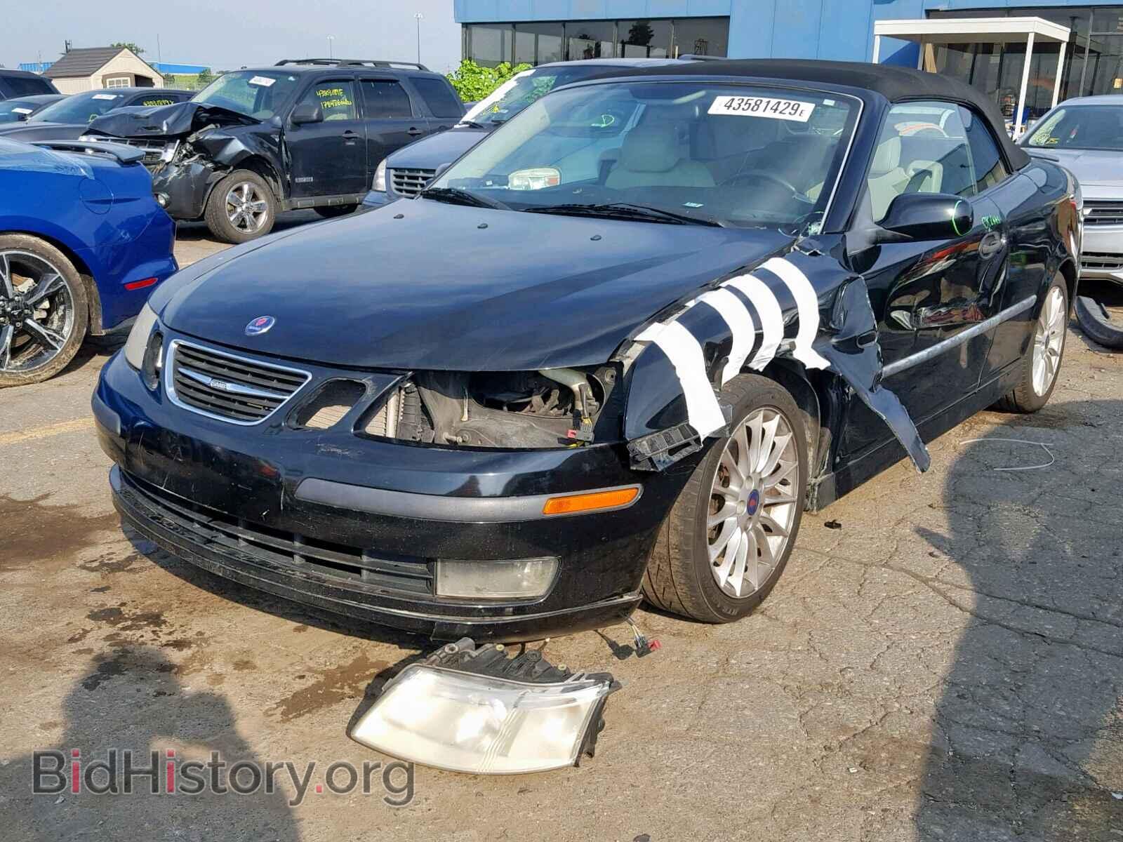 2005 SAAB 9 3 - VIN: YS3FD79Y556015462 - Фото 2