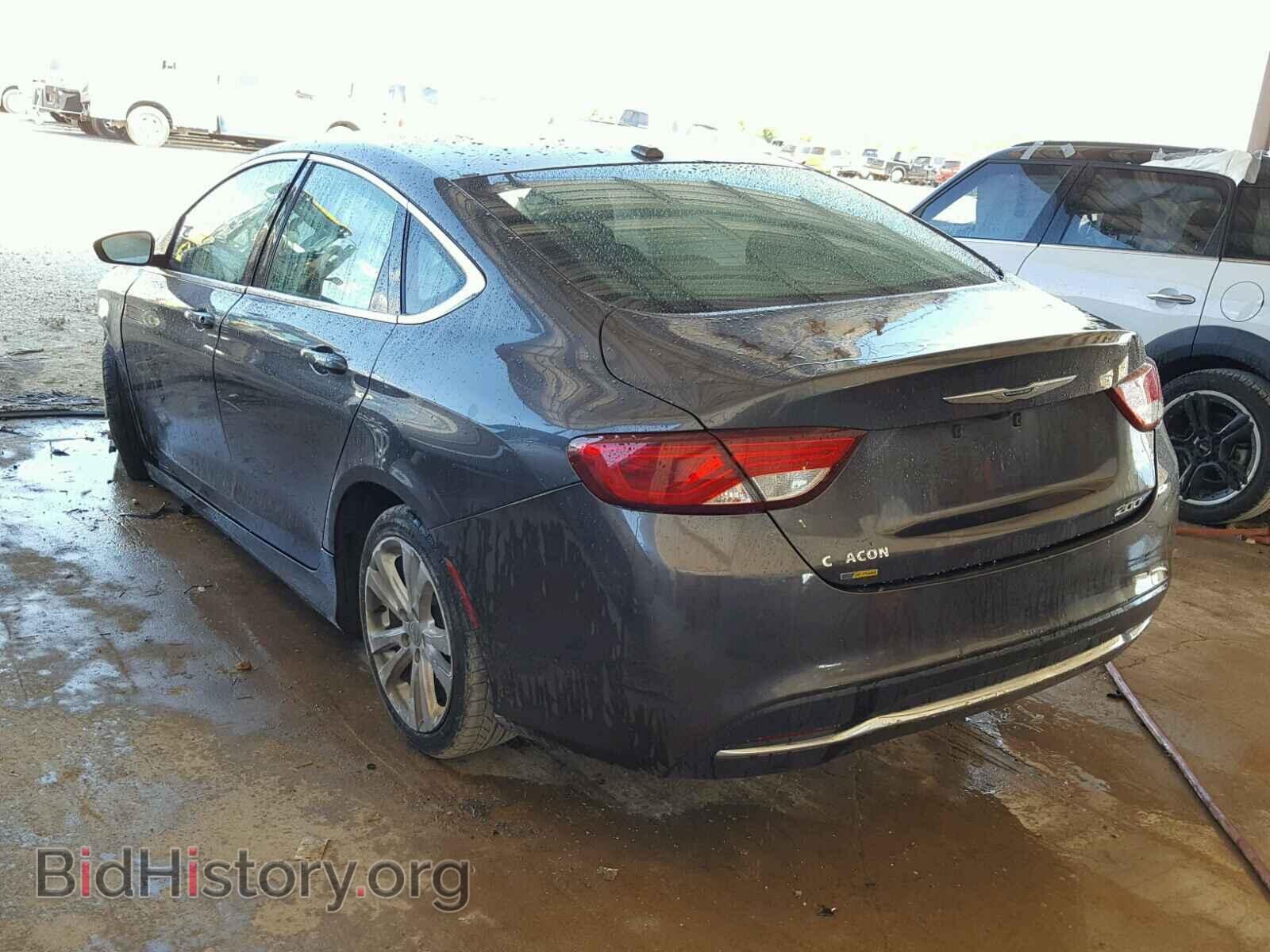 2015 CHRYSLER 200 - VIN: 1C3CCCAB9FN680034 - Фото 3