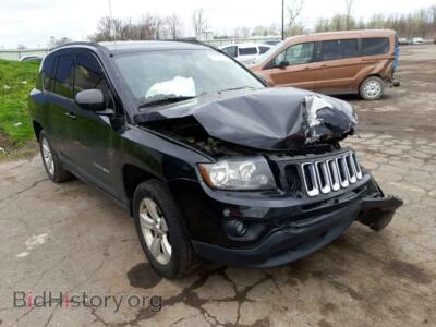 2014 Jeep COMPASS Compass SP, black — VIN 1C4NJDBB6ED613149, Copart