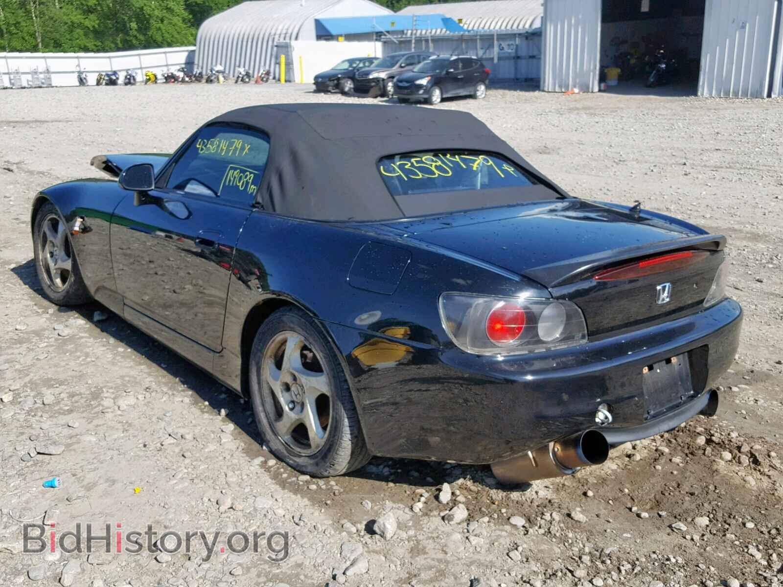 2002 HONDA S2000 - VIN: JHMAP11492T010016 - Фото 3
