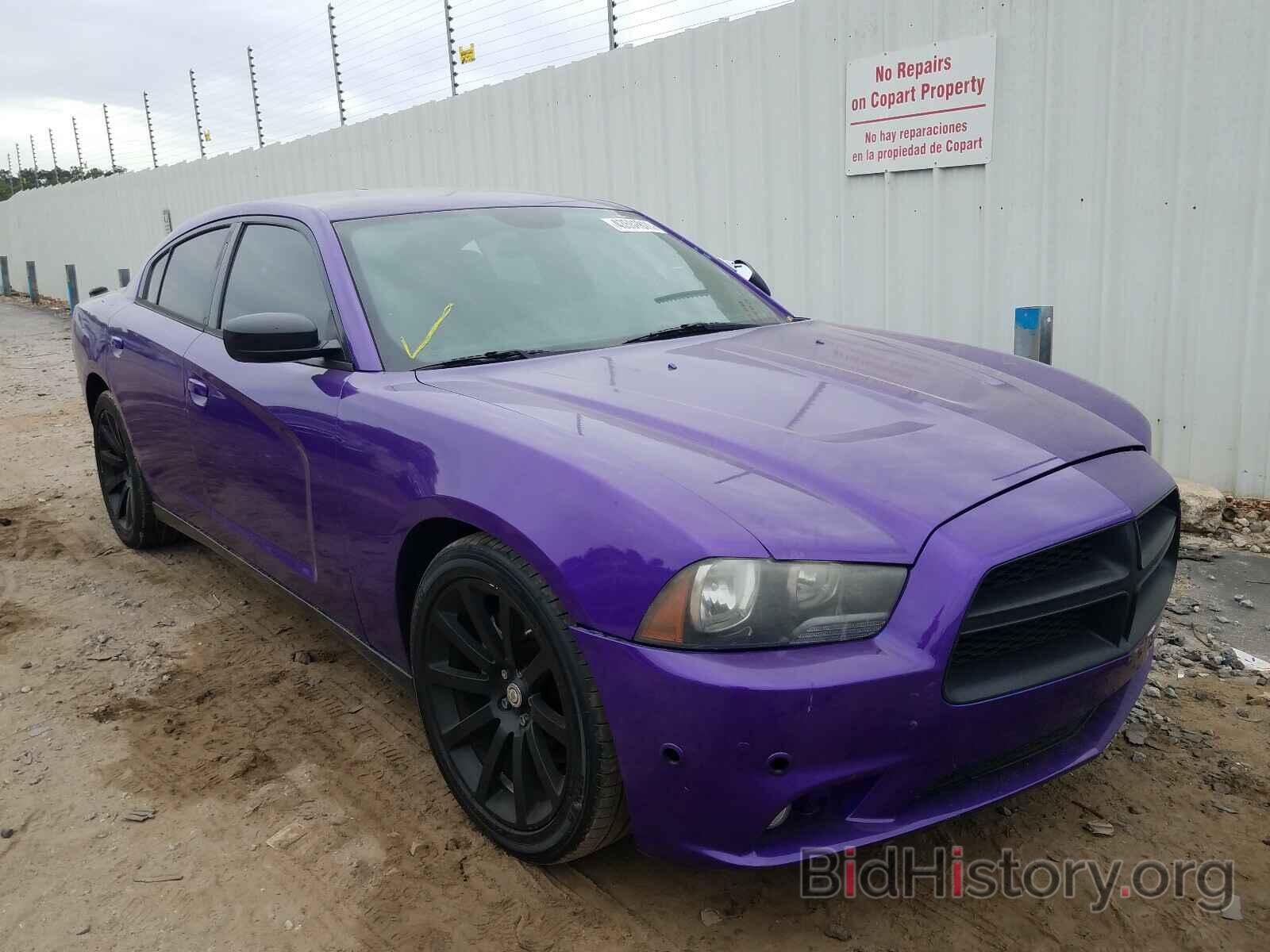 Photo 2C3CDXAT8DH737780 - DODGE CHARGER 2013