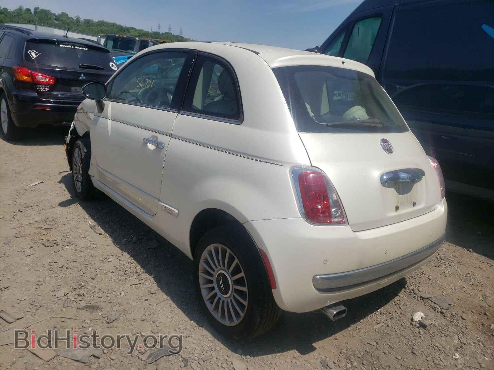 2012 FIAT 500 - VIN: 3C3CFFCR4CT366144 - Фото 3
