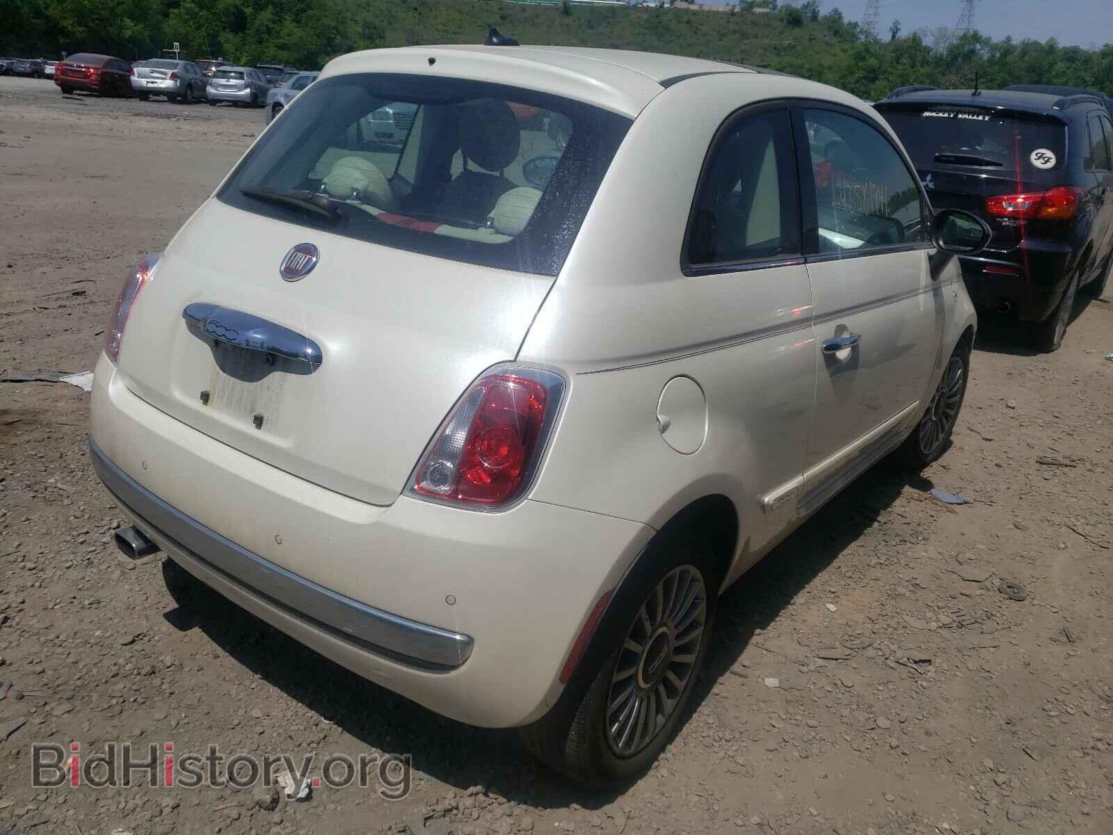 2012 FIAT 500 - VIN: 3C3CFFCR4CT366144 - Фото 4