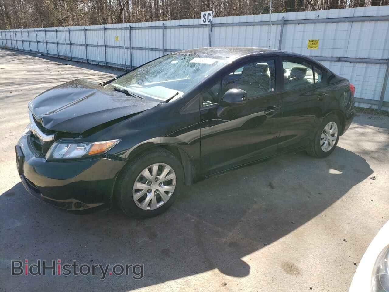Фотография 2HGFB2F51CH327544 - HONDA CIVIC 2012