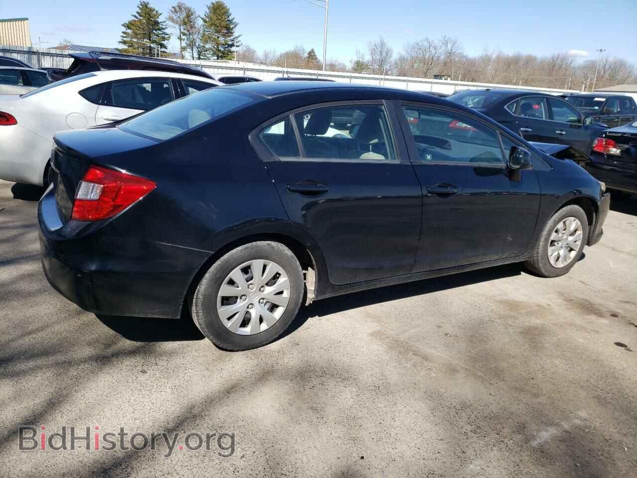 2012 HONDA CIVIC - VIN: 2HGFB2F51CH327544 - Фото 3