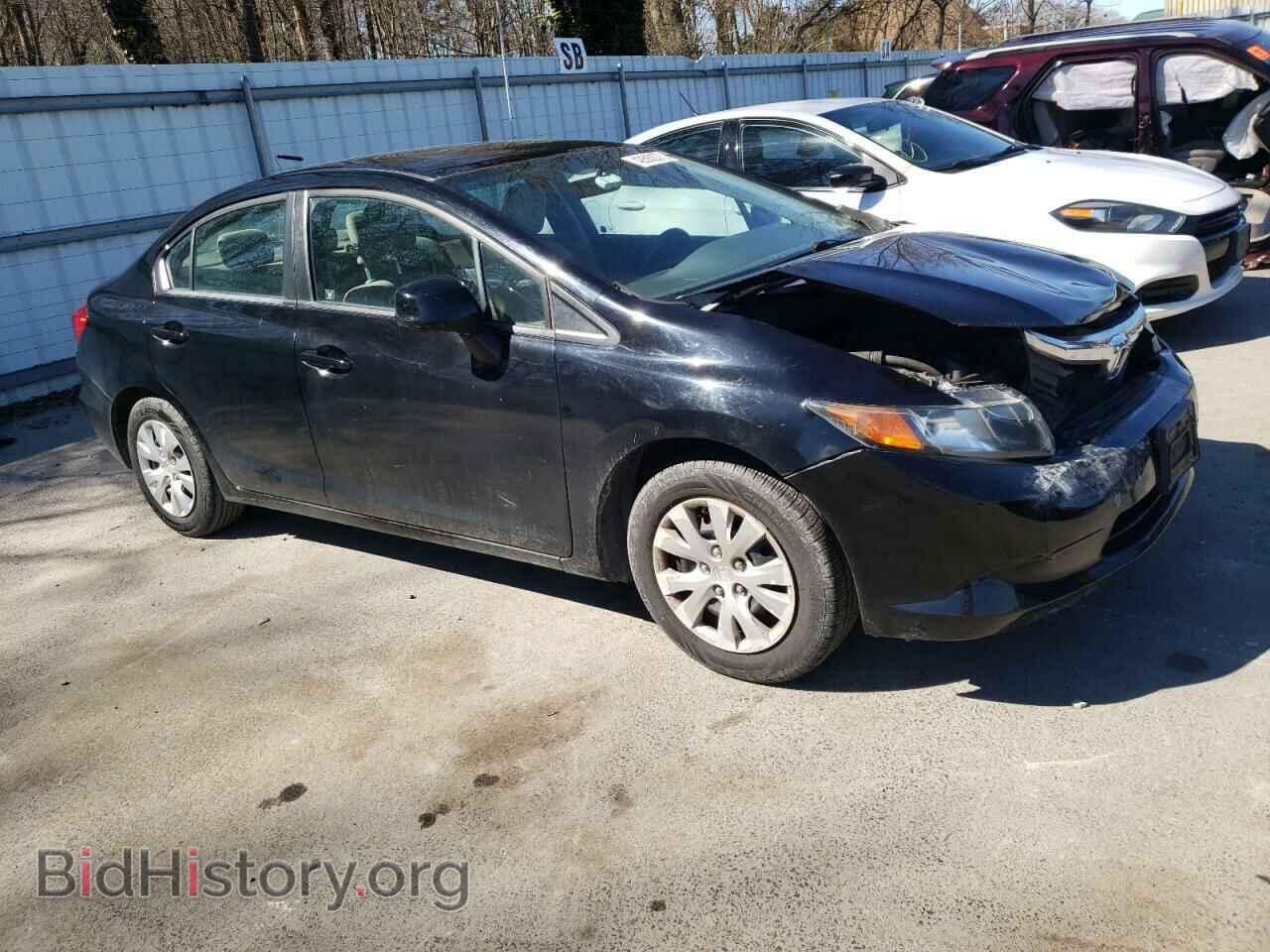 2012 HONDA CIVIC - VIN: 2HGFB2F51CH327544 - Фото 4
