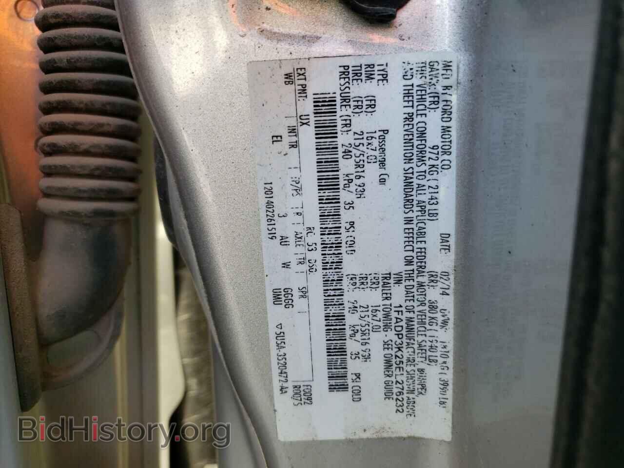 2014 FORD FOCUS - VIN: 1FADP3K25EL276232 - Photo 12