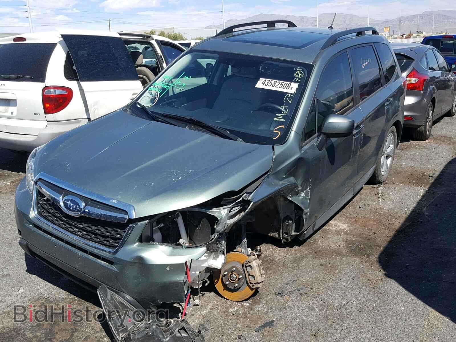 2015 SUBARU FORESTER - VIN: JF2SJADC7FH571707 - Фото 2