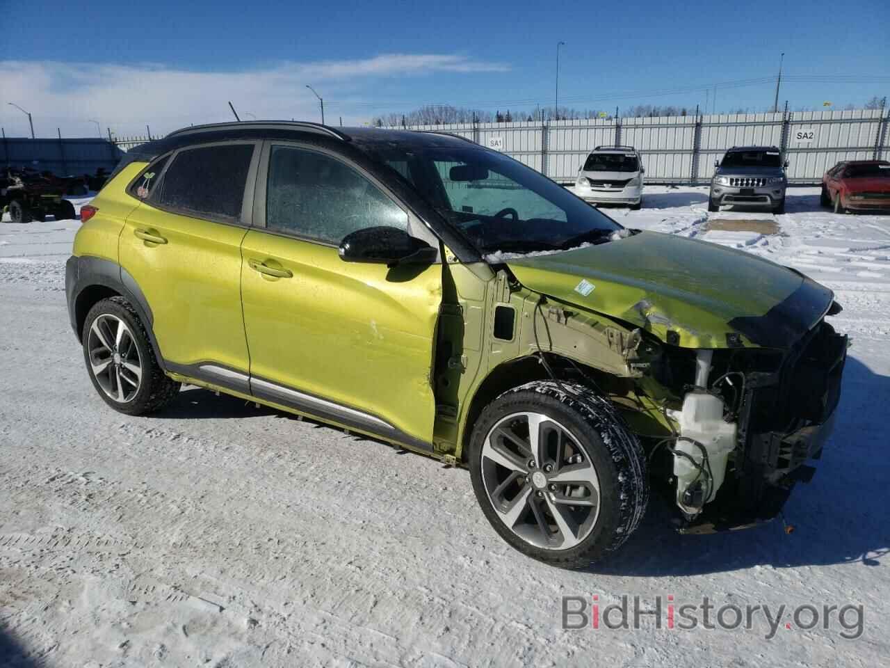 Report Km8k3ca52lu497797 Hyundai Kona 2020 Green Gas - Price And Damage 