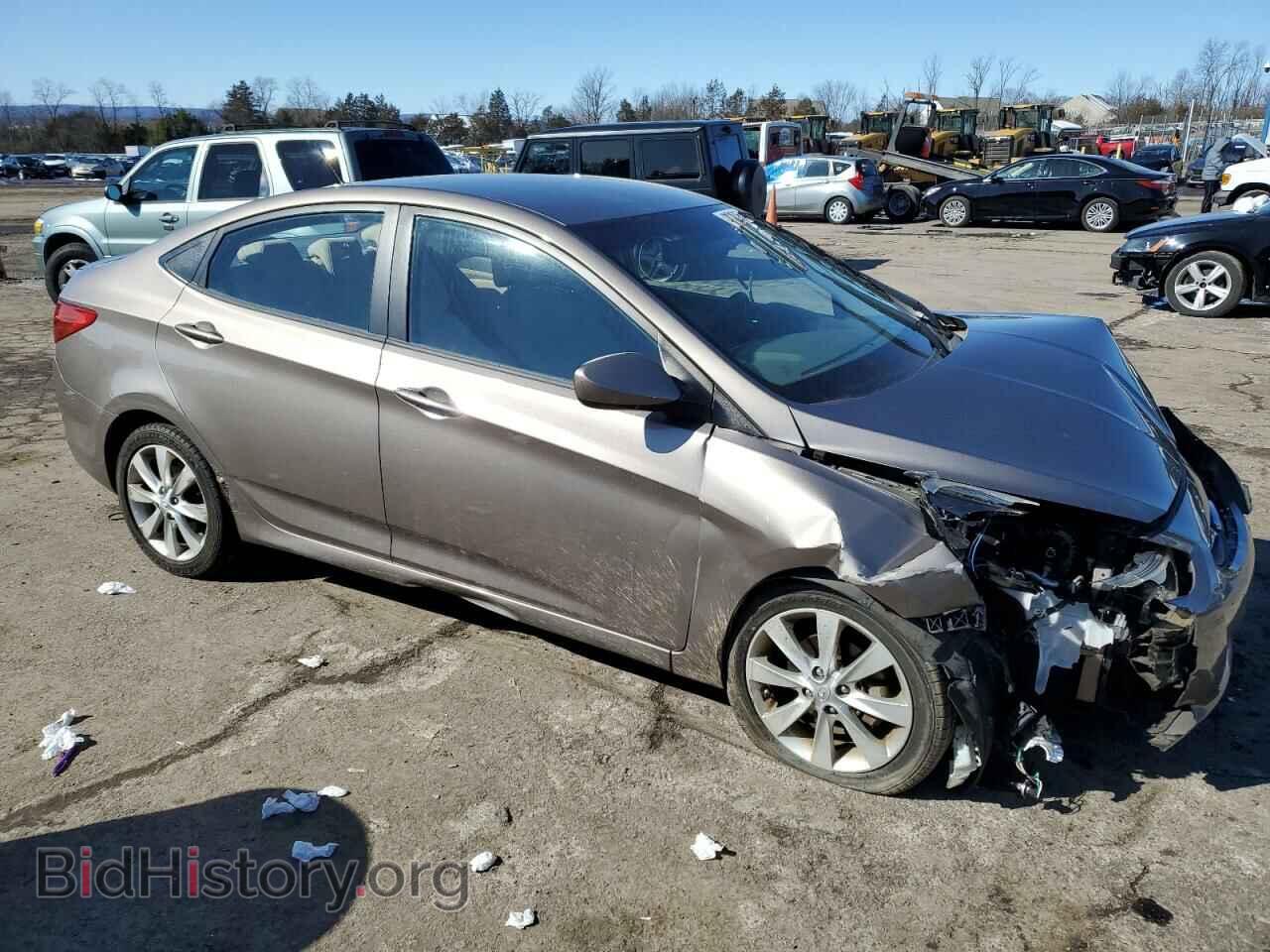 2012 HYUNDAI ACCENT - VIN: KMHCU4AE0CU084557 - Фото 4
