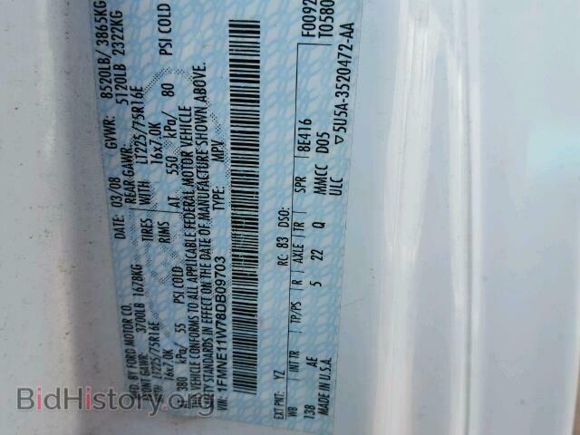 2008 FORD ECONOLINE - VIN: 1FMNE11W78DB09703 - Фото 10