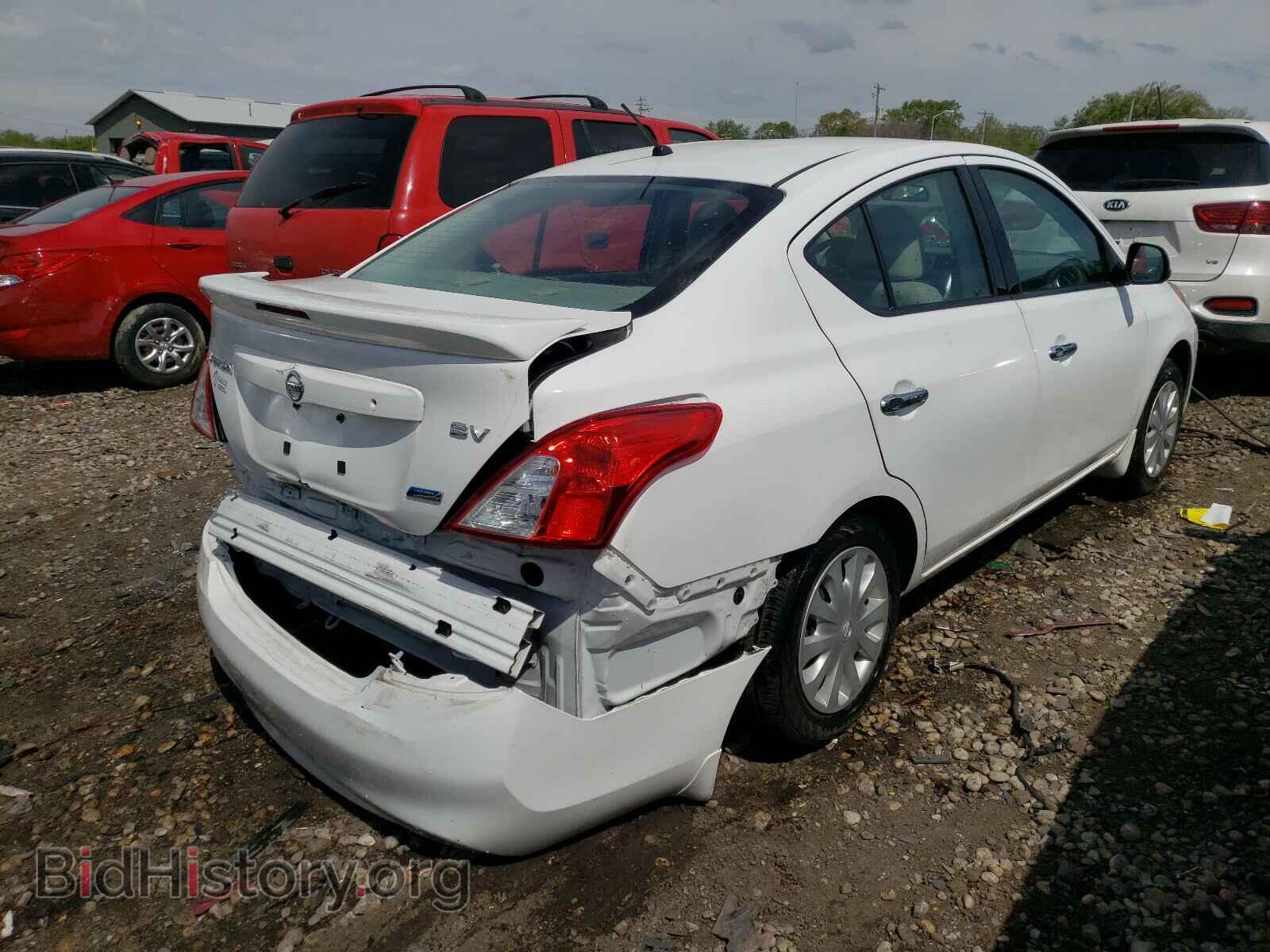 2014 NISSAN VERSA - VIN: 3N1CN7APXEL835992 - Фото 4
