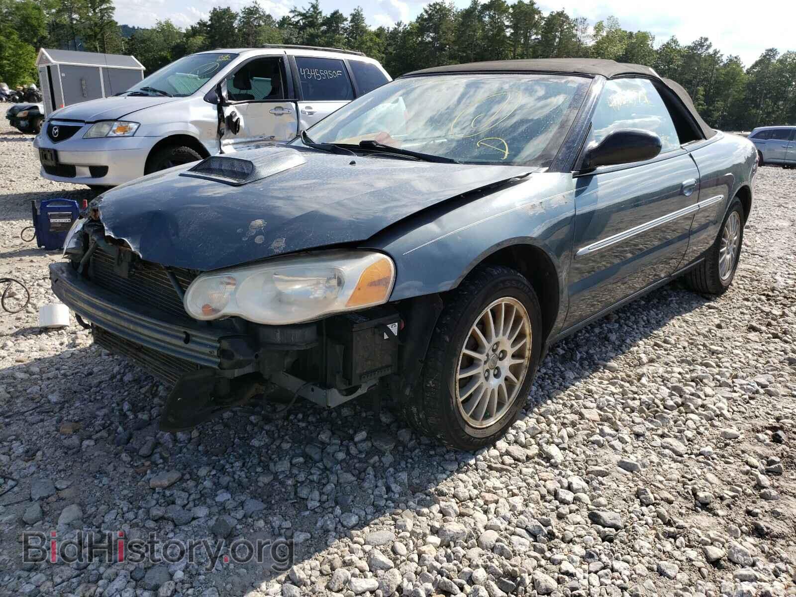 2006 CHRYSLER SEBRING - VIN: 1C3EL55R66N136442 - Фото 2