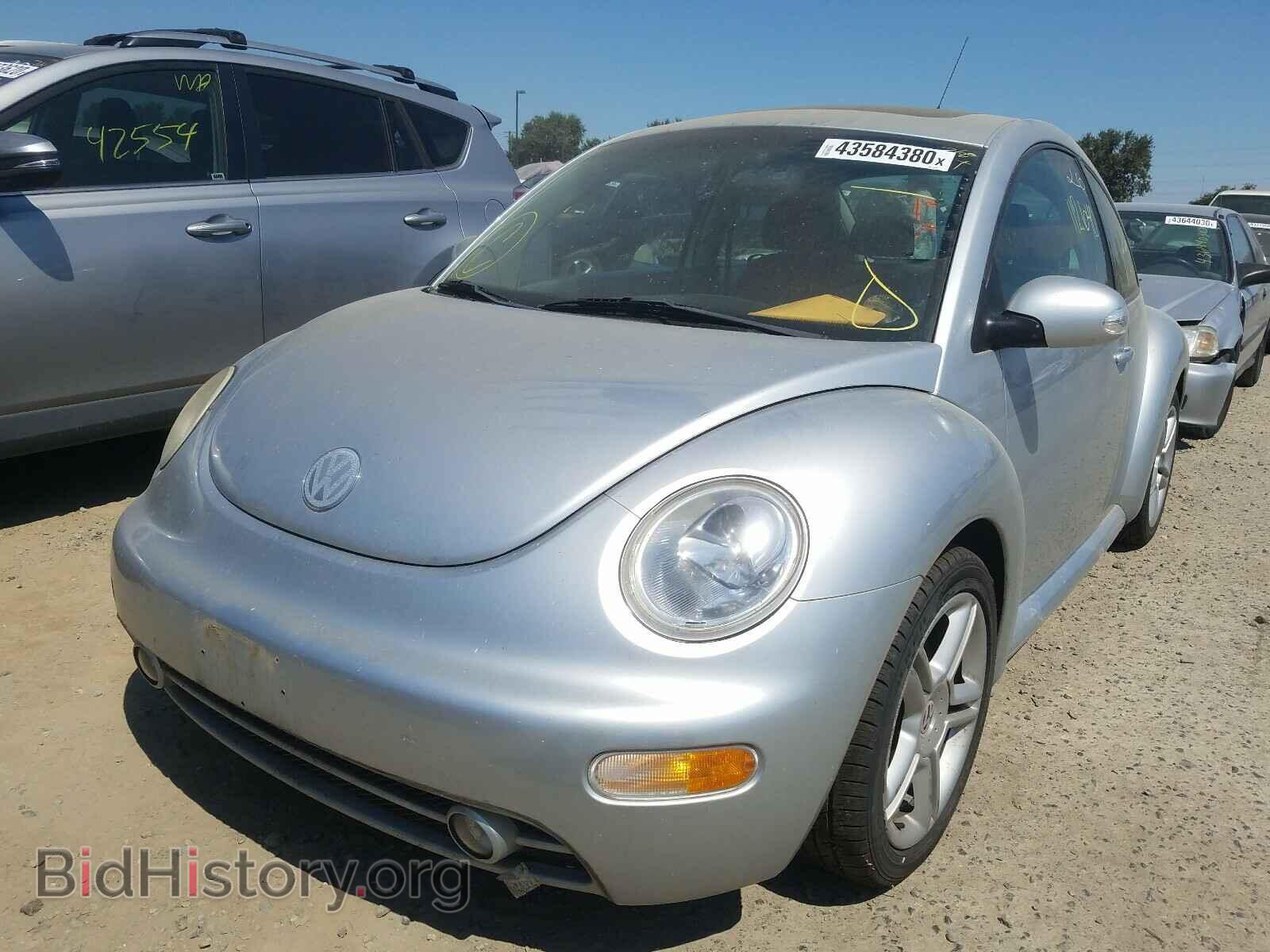 2004 VOLKSWAGEN BEETLE - VIN: 3VWCD31C14M404341 - Фото 2
