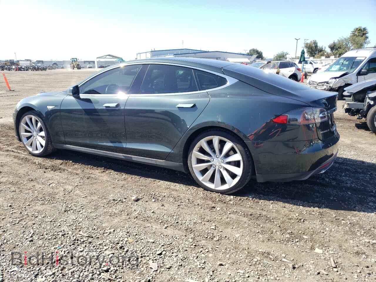 2014 TESLA MODEL S - VIN: 5YJSA1H15EFP65058 - Фото 2
