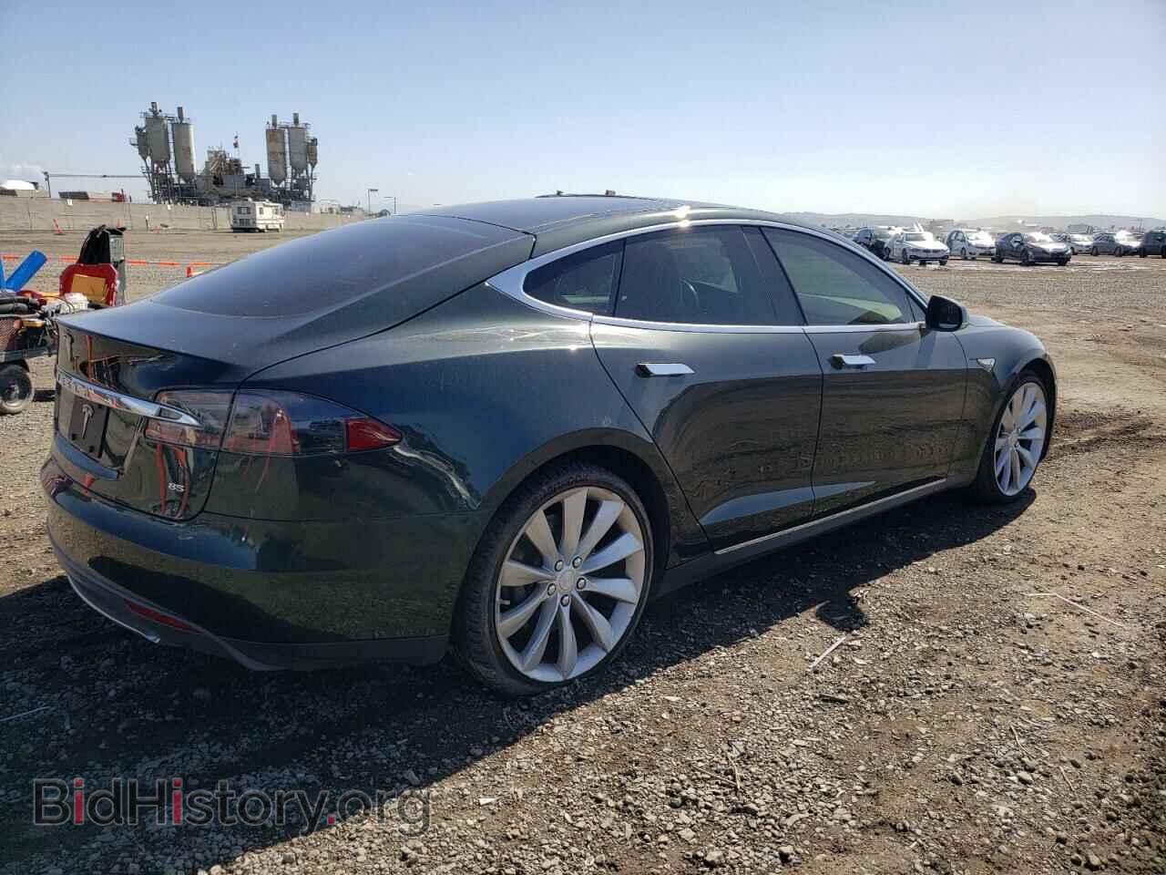 2014 TESLA MODEL S - VIN: 5YJSA1H15EFP65058 - Фото 3