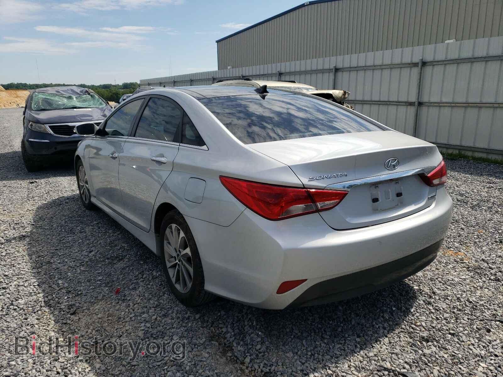 2014 HYUNDAI SONATA - VIN: 5NPEC4AC2EH849067 - Фото 3
