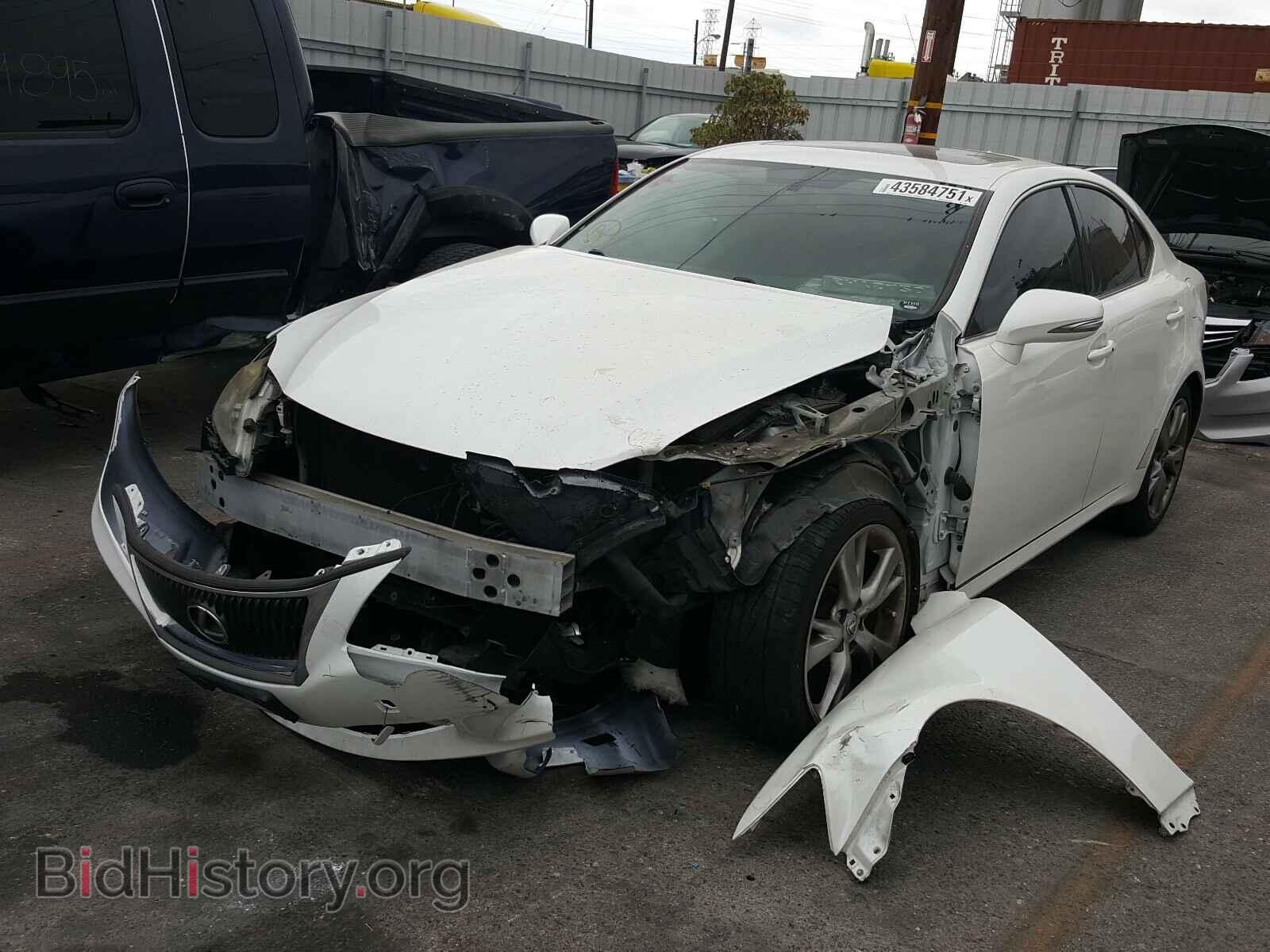 2010 LEXUS IS - VIN: JTHBF5C28A2100160 - Фото 2