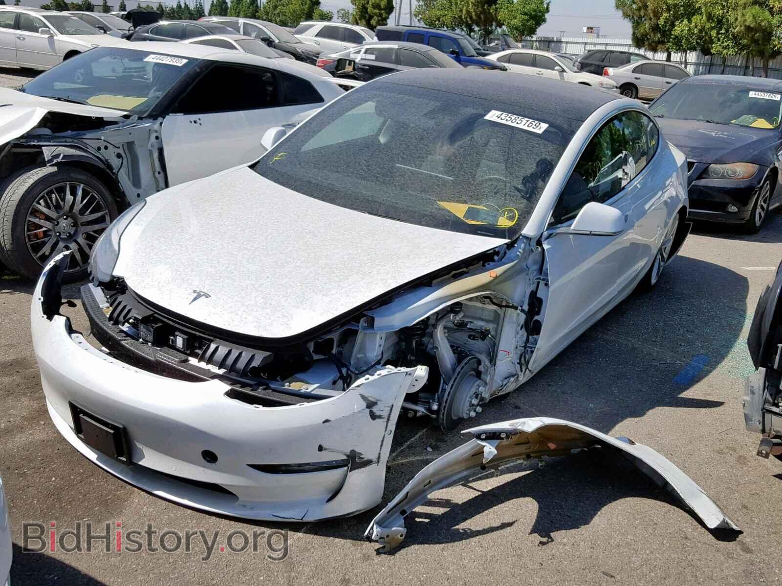 2019 TESLA MODEL 3 - VIN: 5YJ3E1EB3KF365128 - Фото 2
