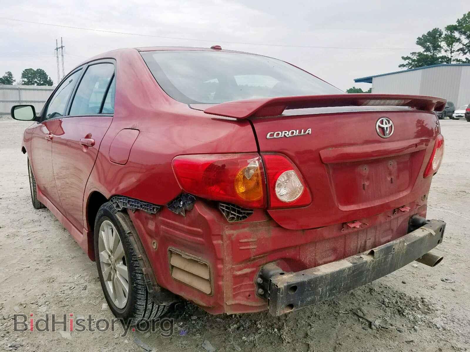 2010 TOYOTA COROLLA BA - VIN: 2T1BU4EEXAC453476 - Фото 3