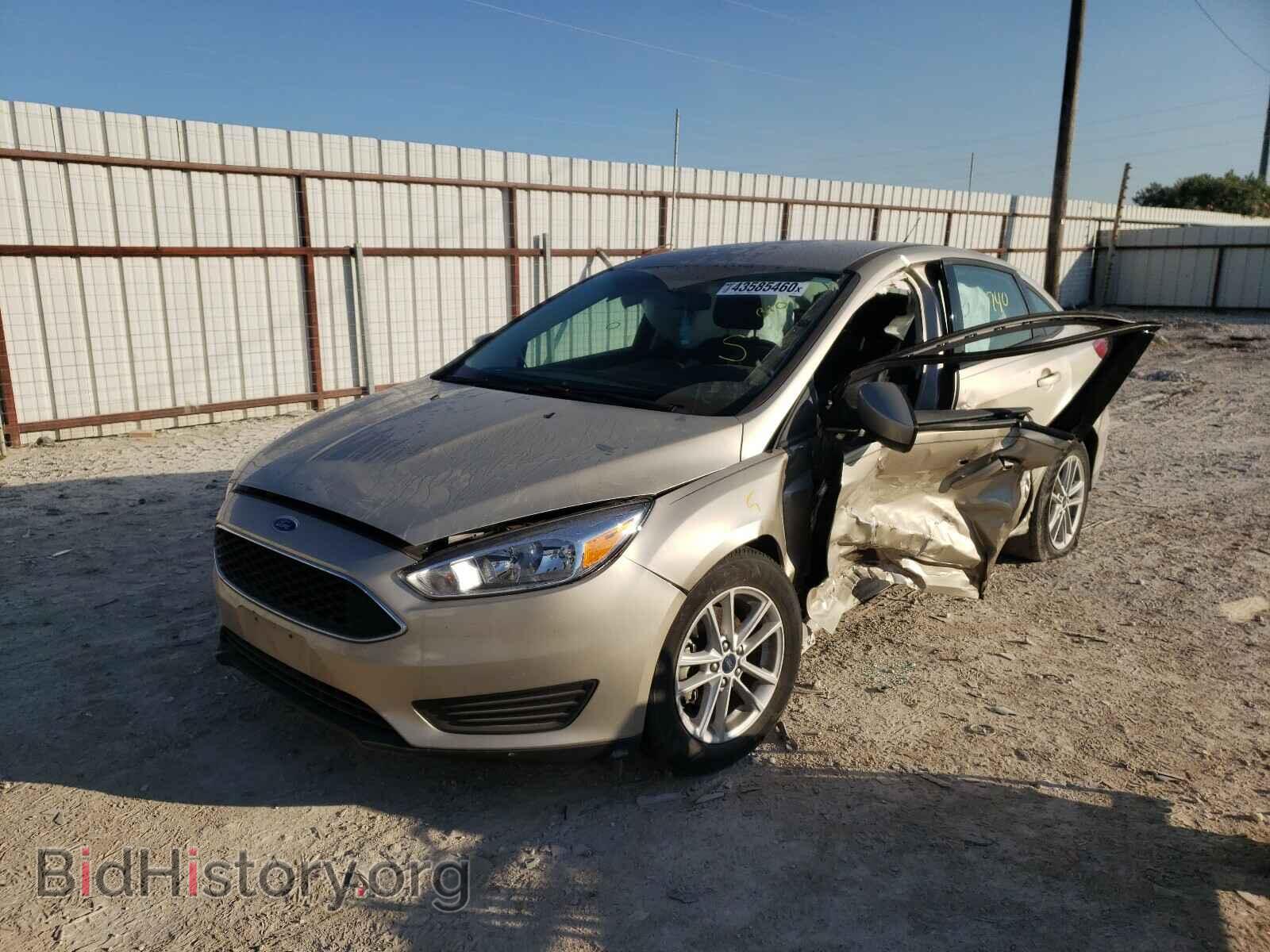 2018 FORD FOCUS - VIN: 1FADP3F25JL311825 - Фото 2
