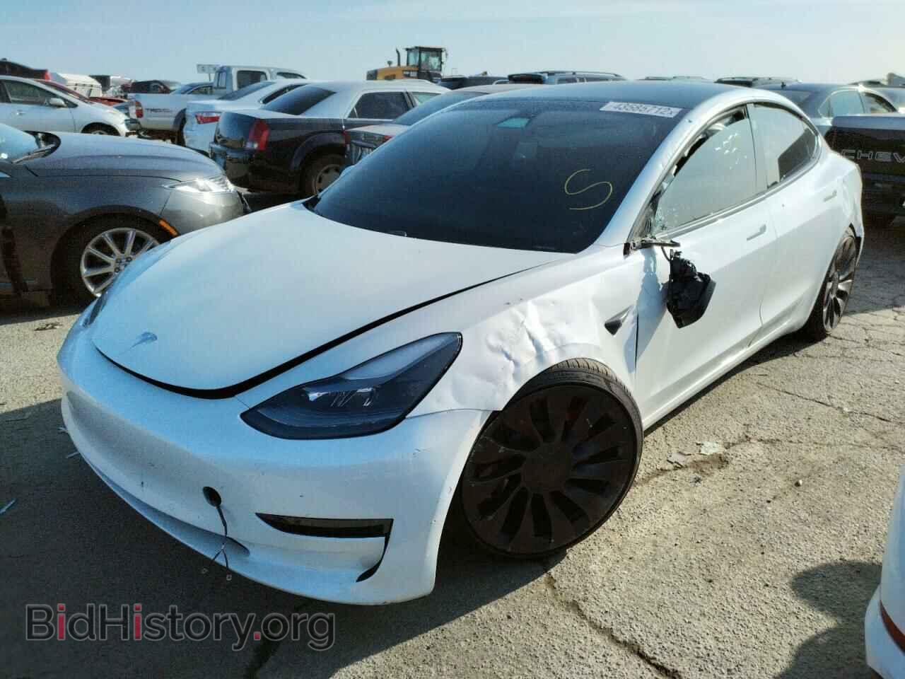 2021 TESLA MODEL 3 - VIN: 5YJ3E1EC8MF015750 - Photo 2
