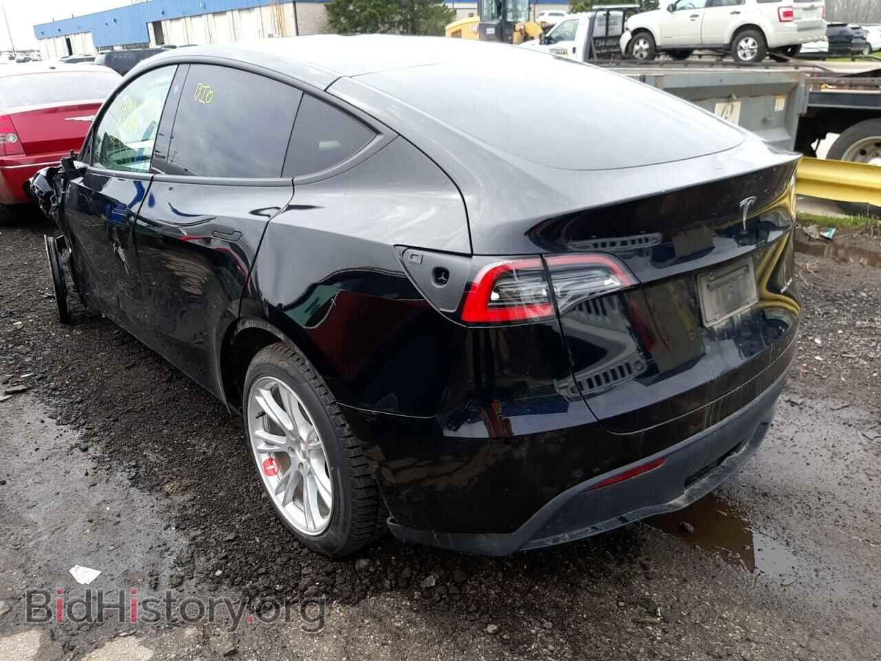 2021 TESLA MODEL Y - VIN: 5YJYGDEE8MF141576 - Фото 3