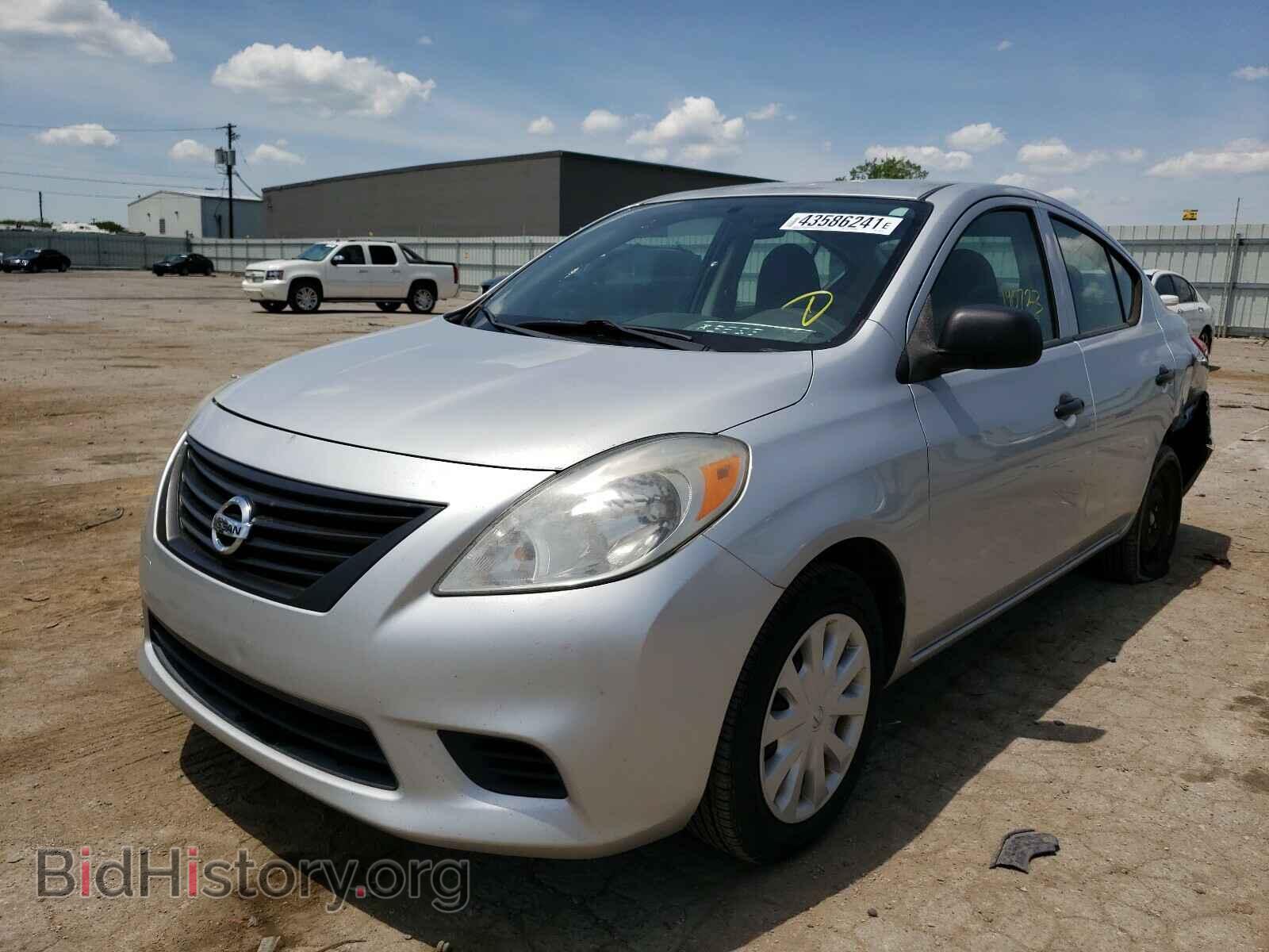 2012 NISSAN VERSA - VIN: 3N1CN7AP0CL811150 - Фото 2