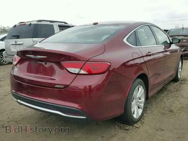 2015 CHRYSLER 200 - VIN: 1C3CCCAB1FN663017 - Фото 4
