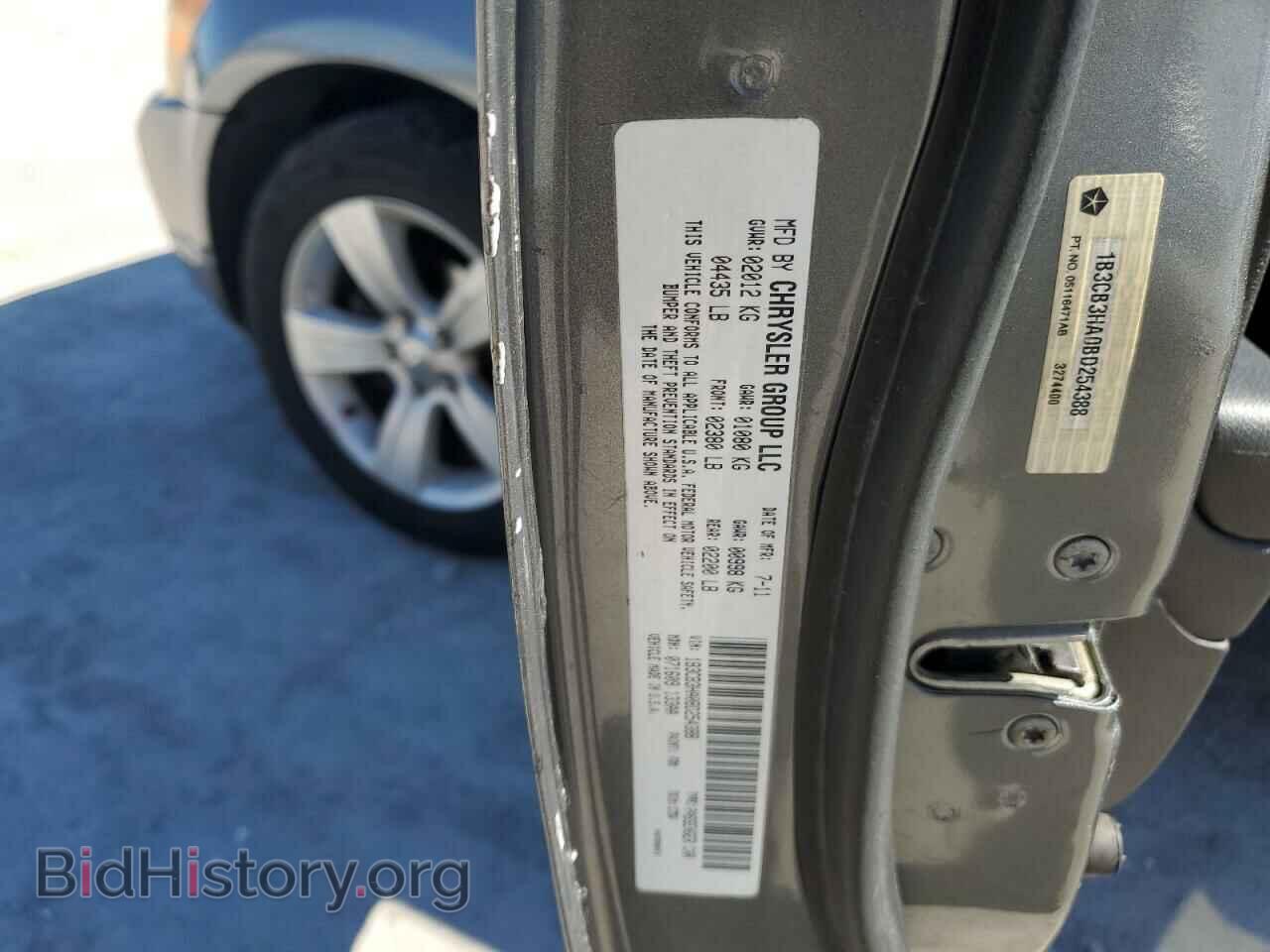 2011 DODGE CALIBER - VIN: 1B3CB3HA0BD254388 - Фото 12