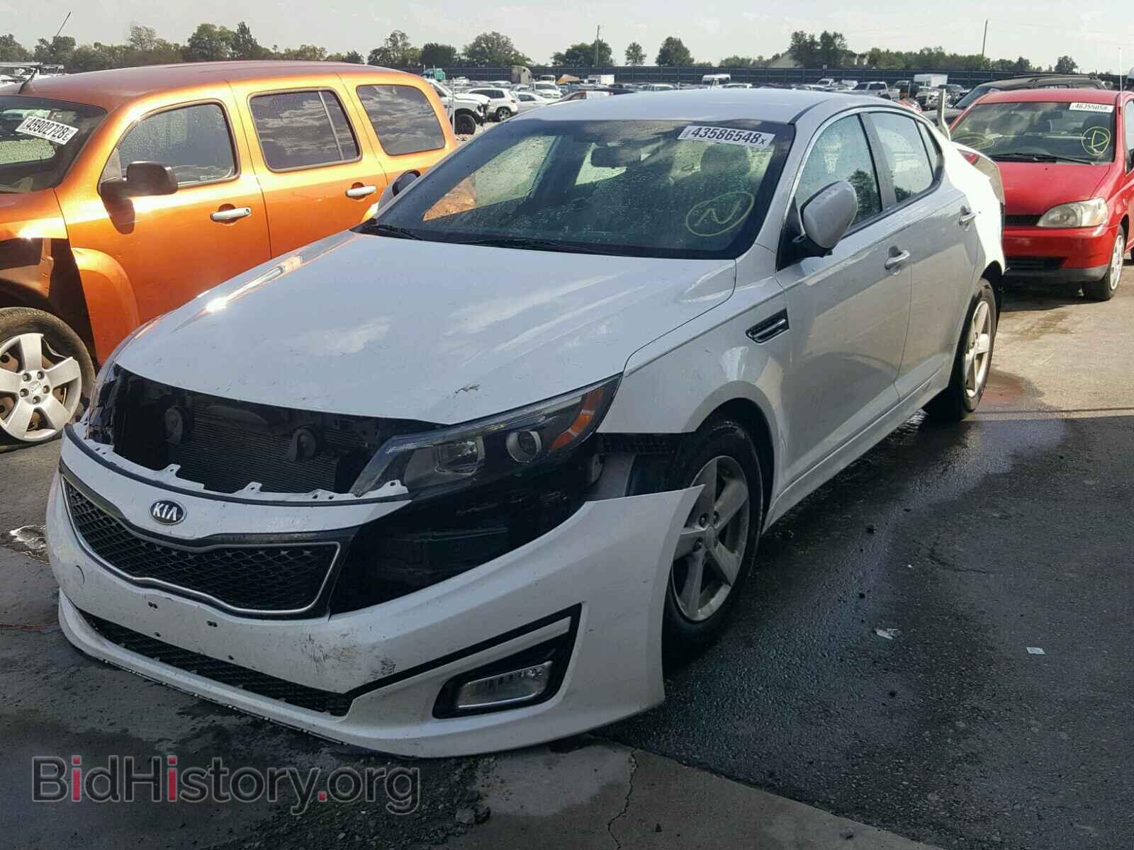2014 KIA OPTIMA - VIN: KNAGM4A71E5461110 - Фото 2