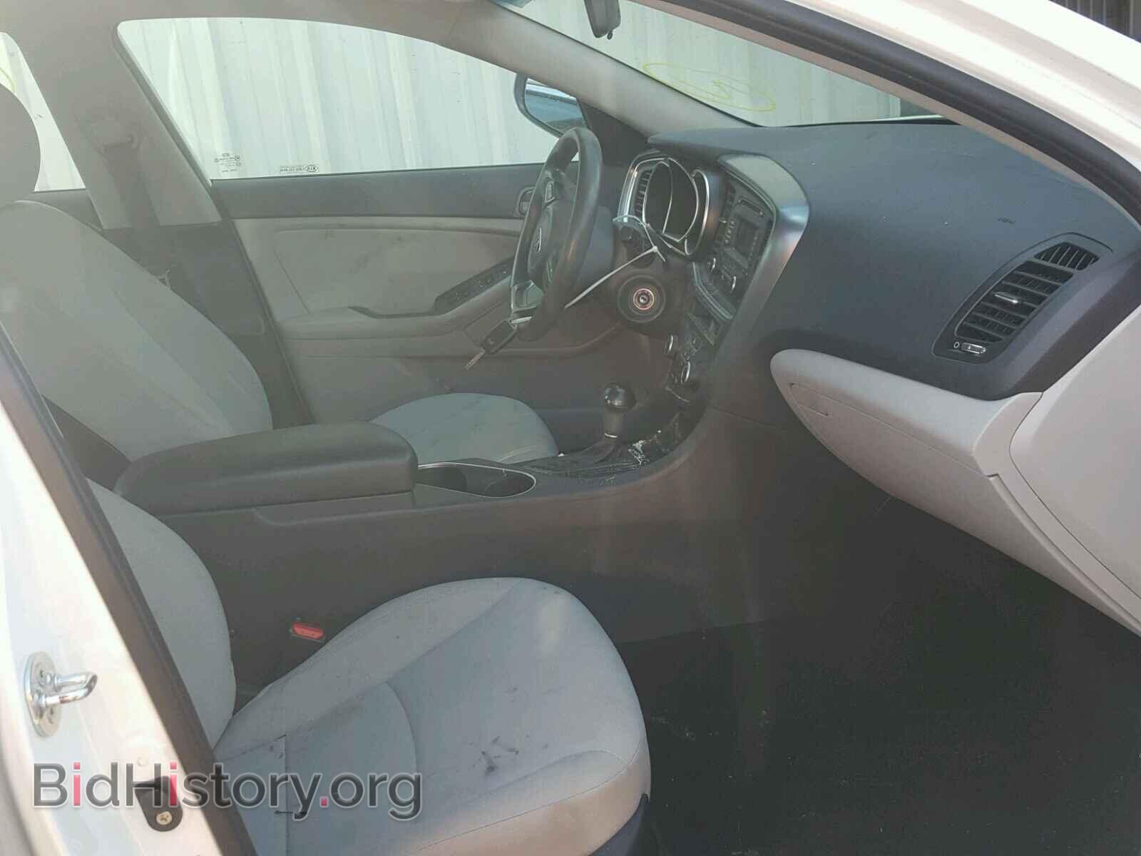 2014 KIA OPTIMA - VIN: KNAGM4A71E5461110 - Фото 5