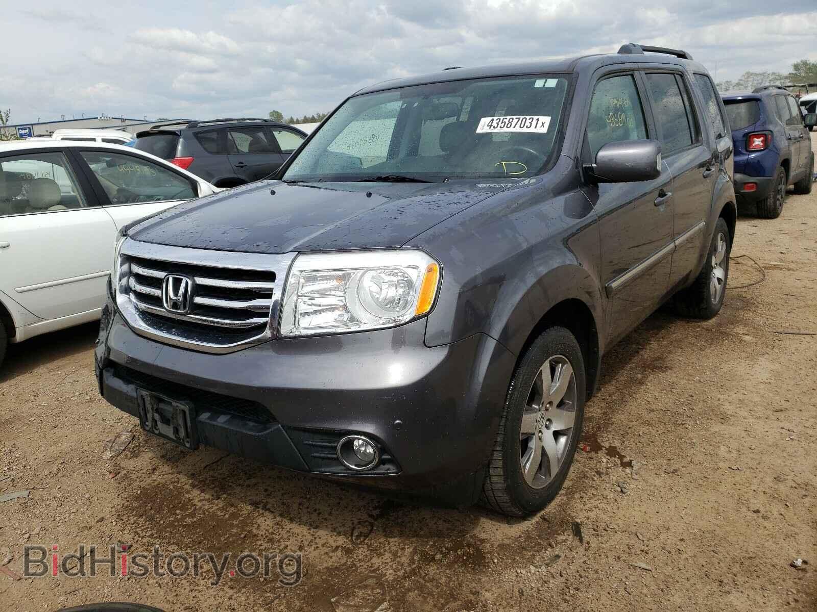2014 HONDA PILOT - VIN: 5FNYF4H94EB041557 - Фото 2