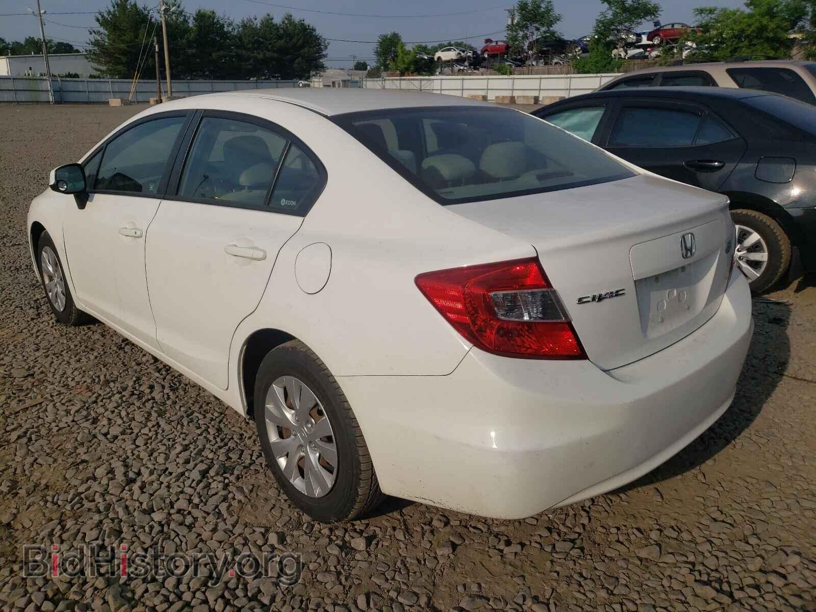 2012 HONDA CIVIC - VIN: 19XFB2F56CE317943 - Фото 3