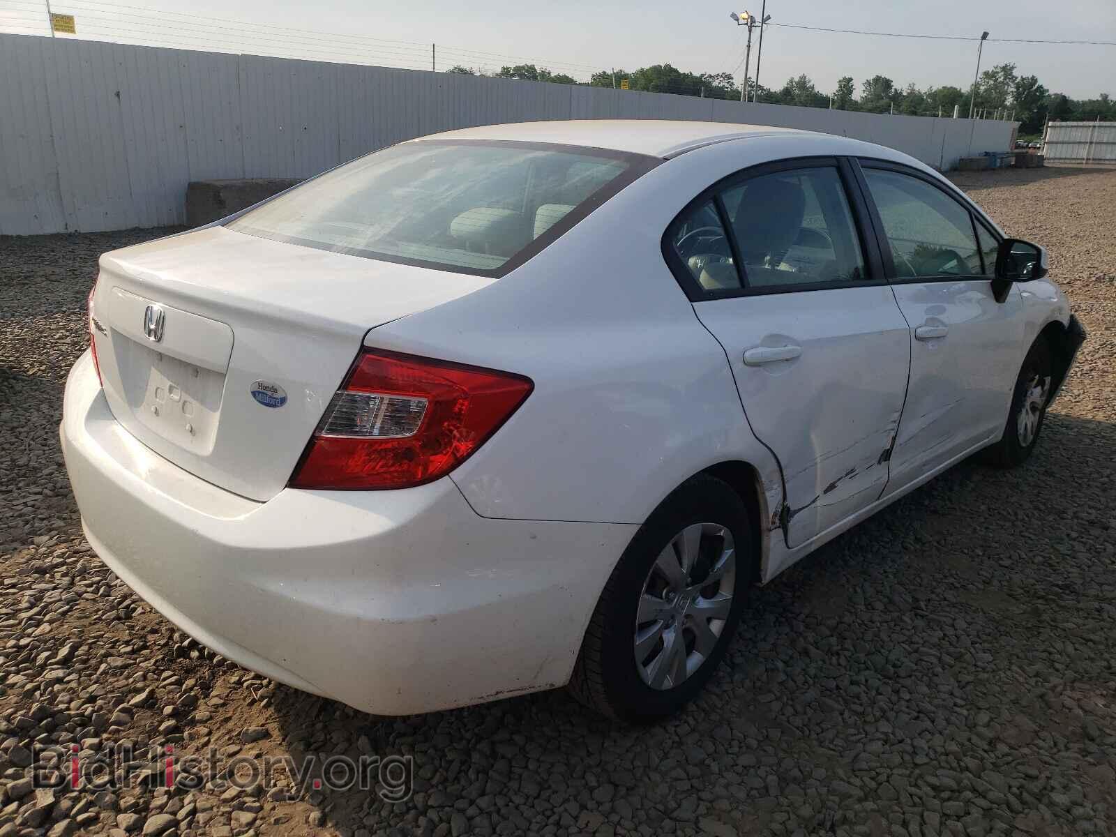2012 HONDA CIVIC - VIN: 19XFB2F56CE317943 - Фото 4