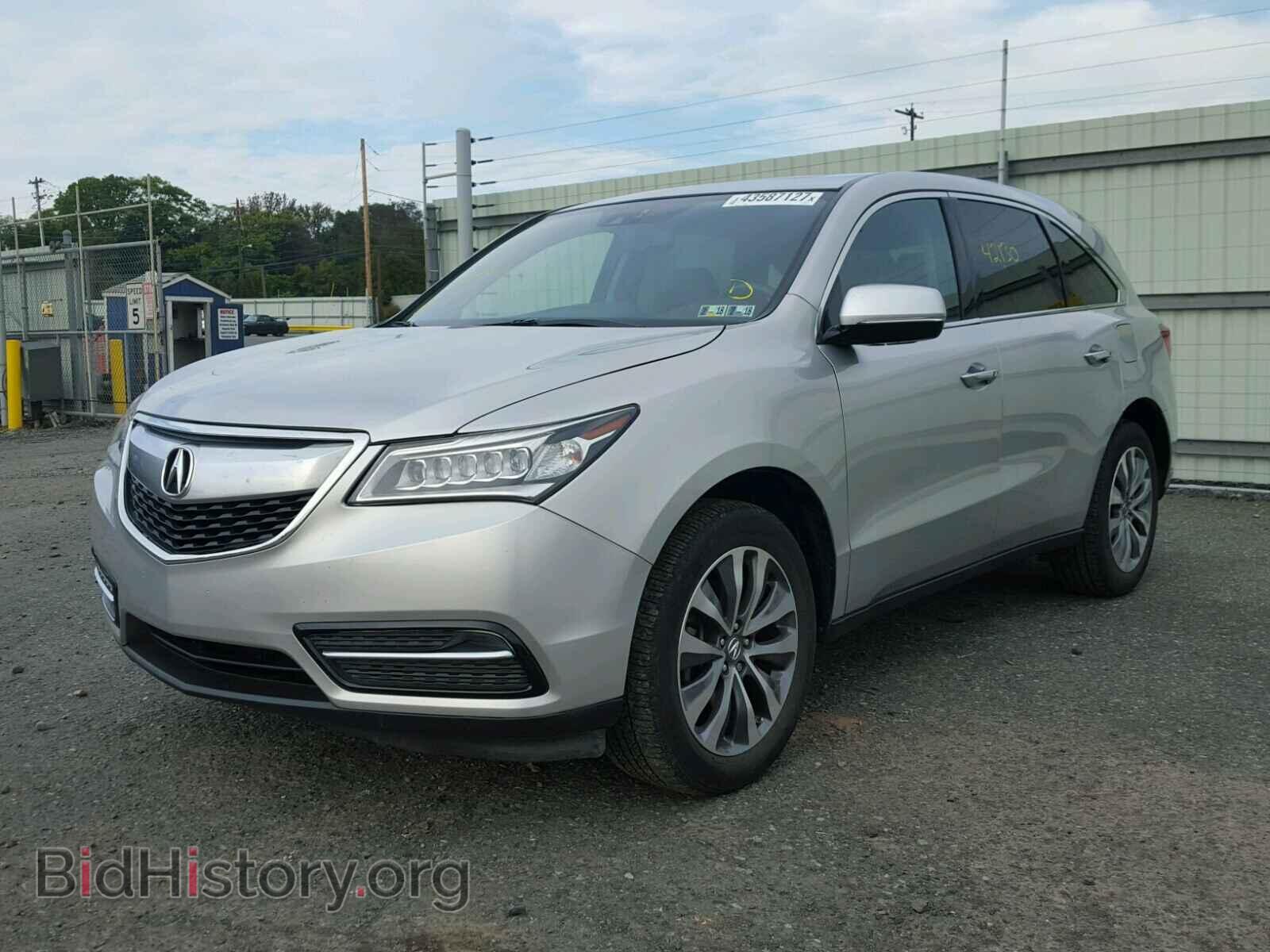 2015 ACURA MDX - VIN: 5FRYD4H46FB005573 - Фото 2