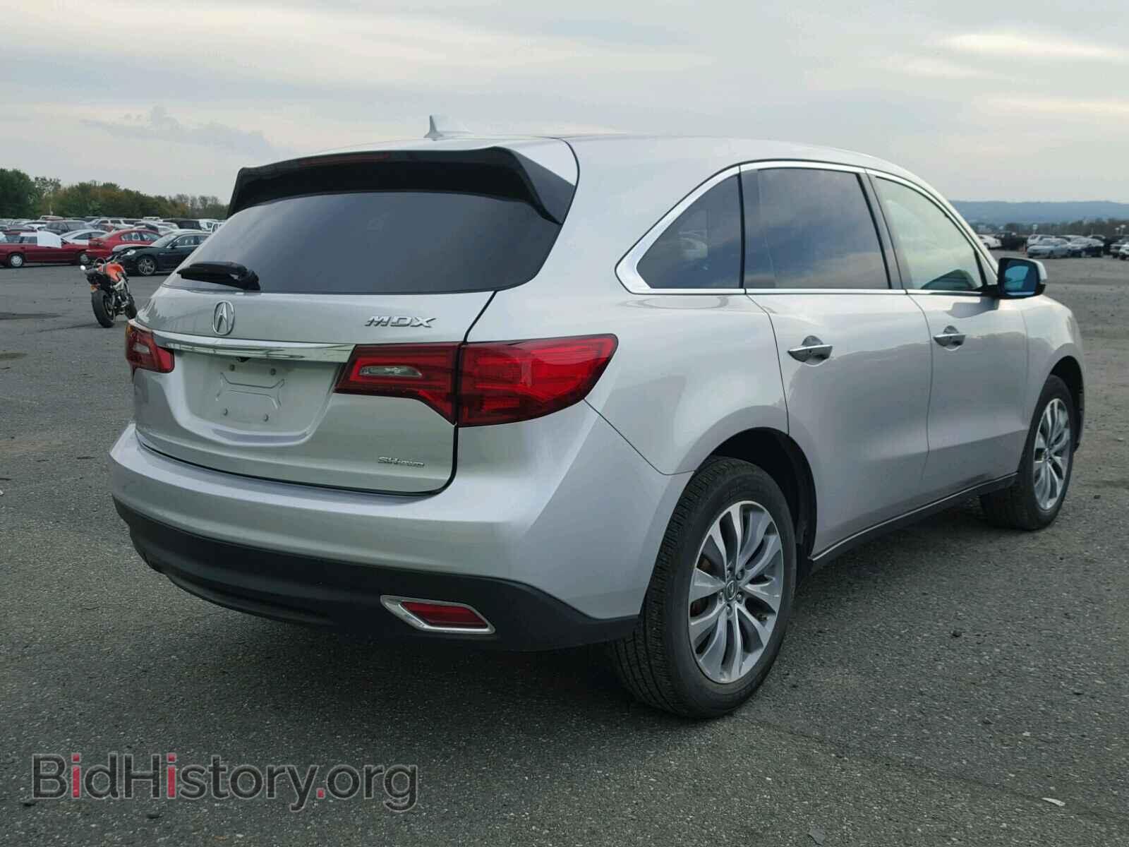 2015 ACURA MDX - VIN: 5FRYD4H46FB005573 - Фото 4