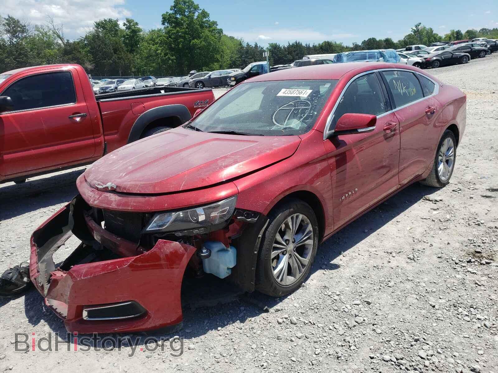 2014 CHEVROLET IMPALA - VIN: 2G1125S39E9135325 - Фото 2