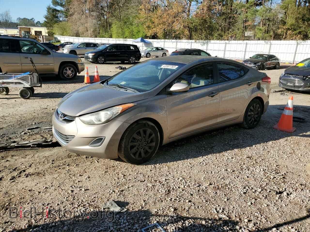 Photo 5NPDH4AE4CH091082 - HYUNDAI ELANTRA 2012