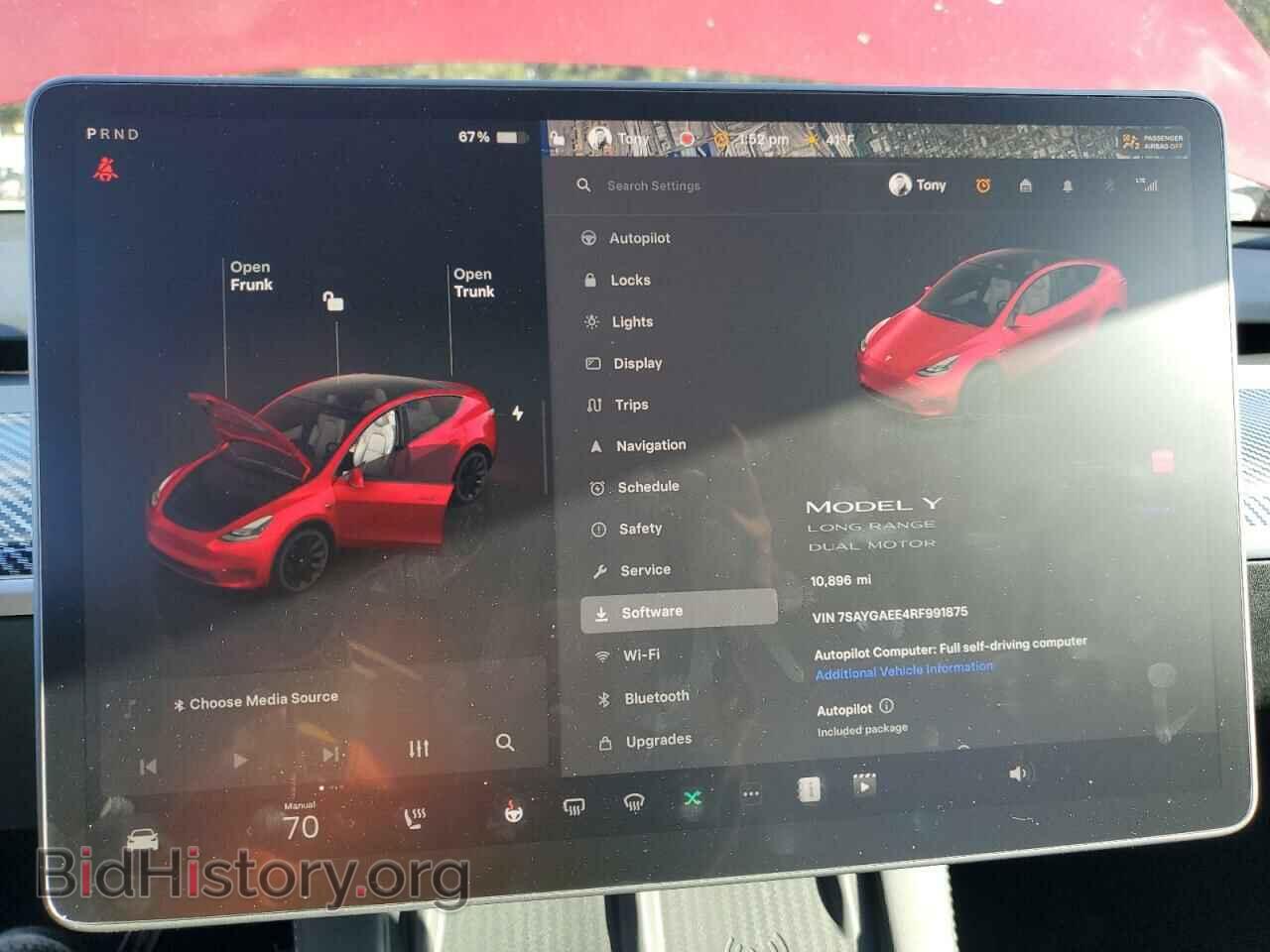 2024 TESLA MODEL Y - VIN: 7SAYGAEE4RF991875 - Photo 9