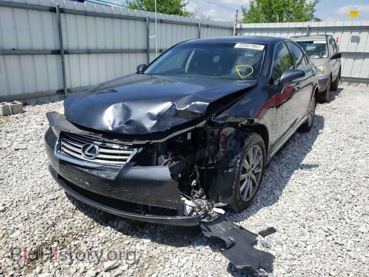 2011 LEXUS ES350 - VIN: JTHBK1EG7B2437322 - Фото 2