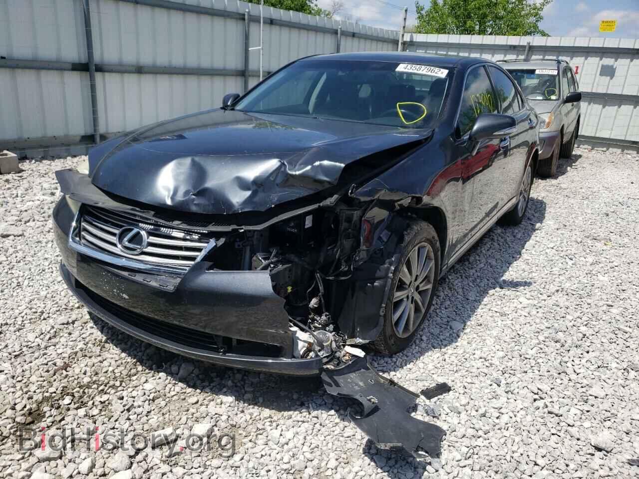 2011 LEXUS ES350 - VIN: JTHBK1EG7B2437322 - Фото 9