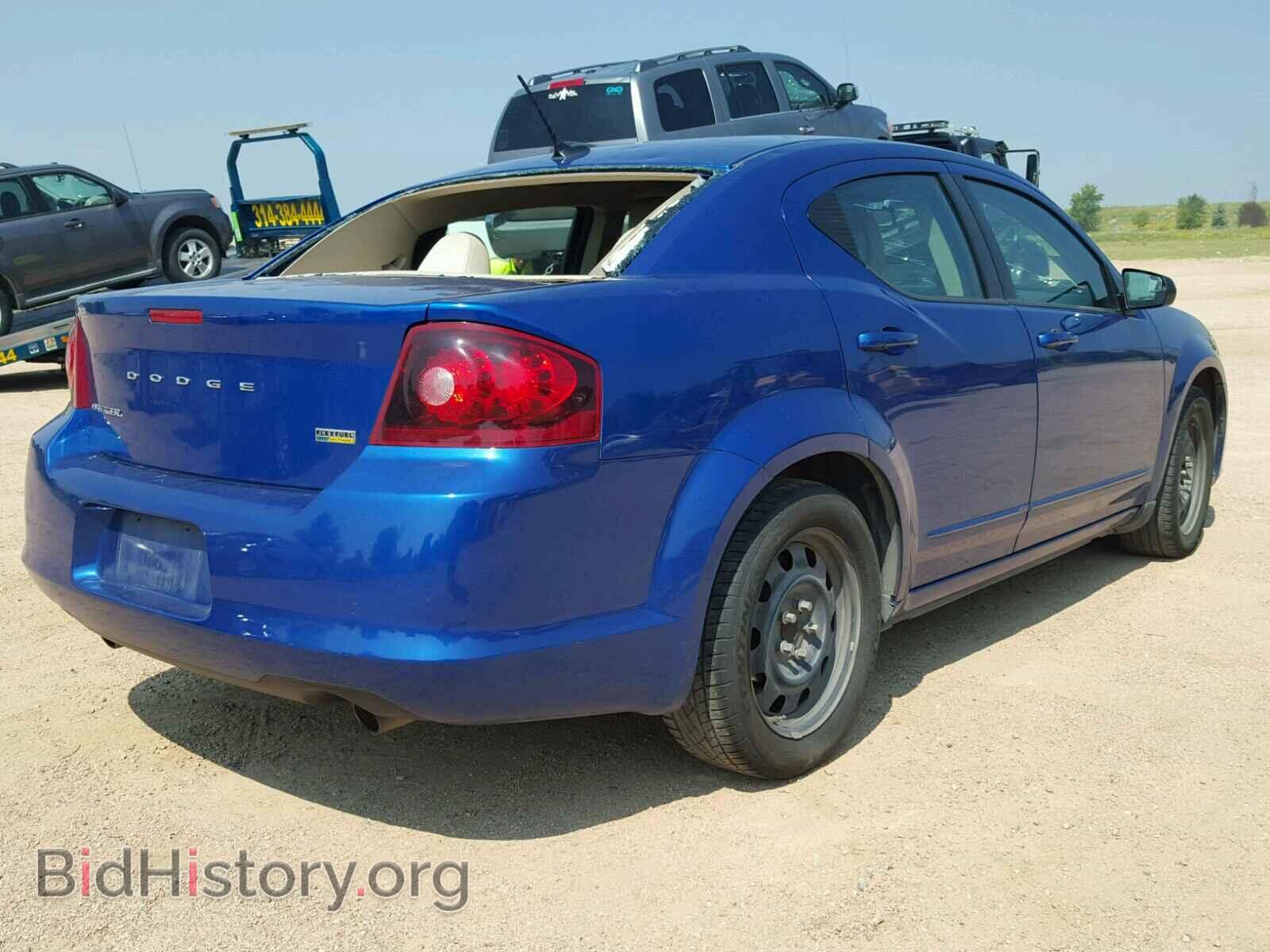 2012 DODGE AVENGER - VIN: 1C3CDZAG2CN327593 - Фото 4