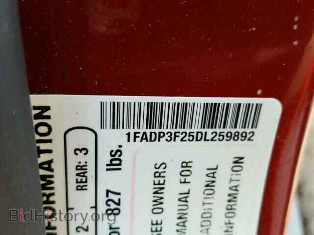 2013 FORD FOCUS - VIN: 1FADP3F25DL259892 - Photo 10