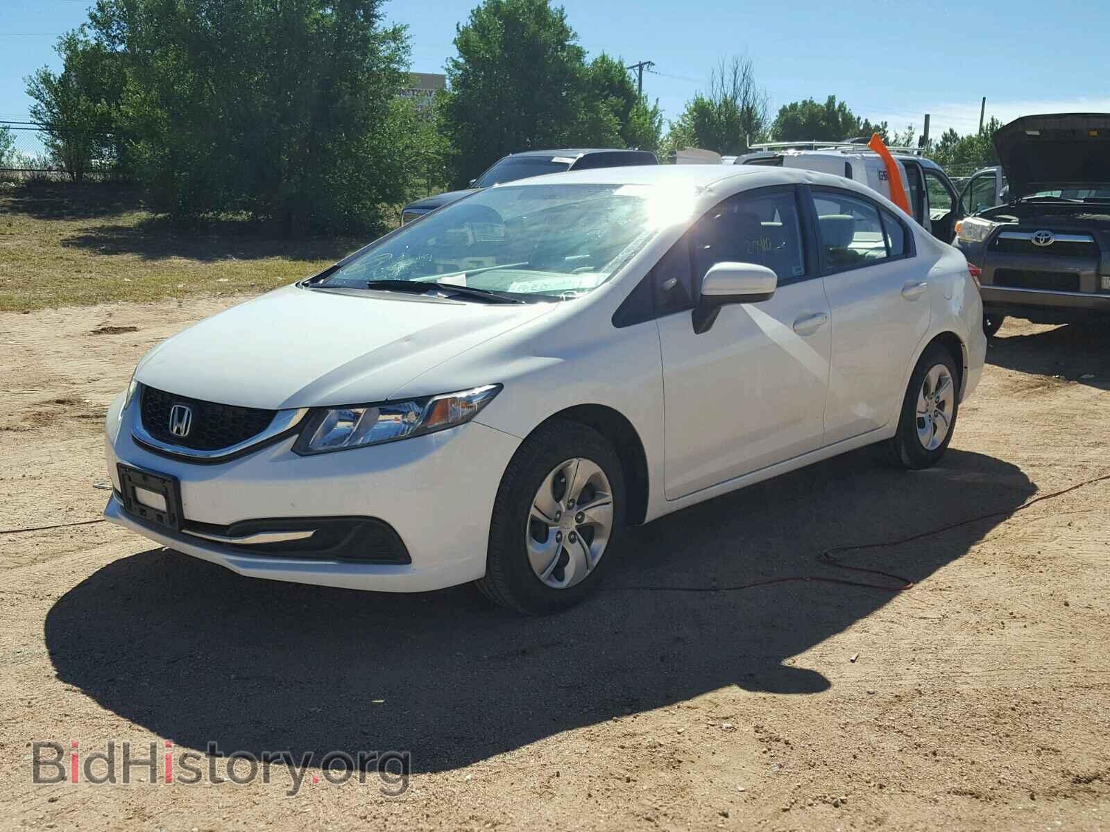 2015 HONDA CIVIC LX - VIN: 2HGFB2F52FH512304 - Фото 2