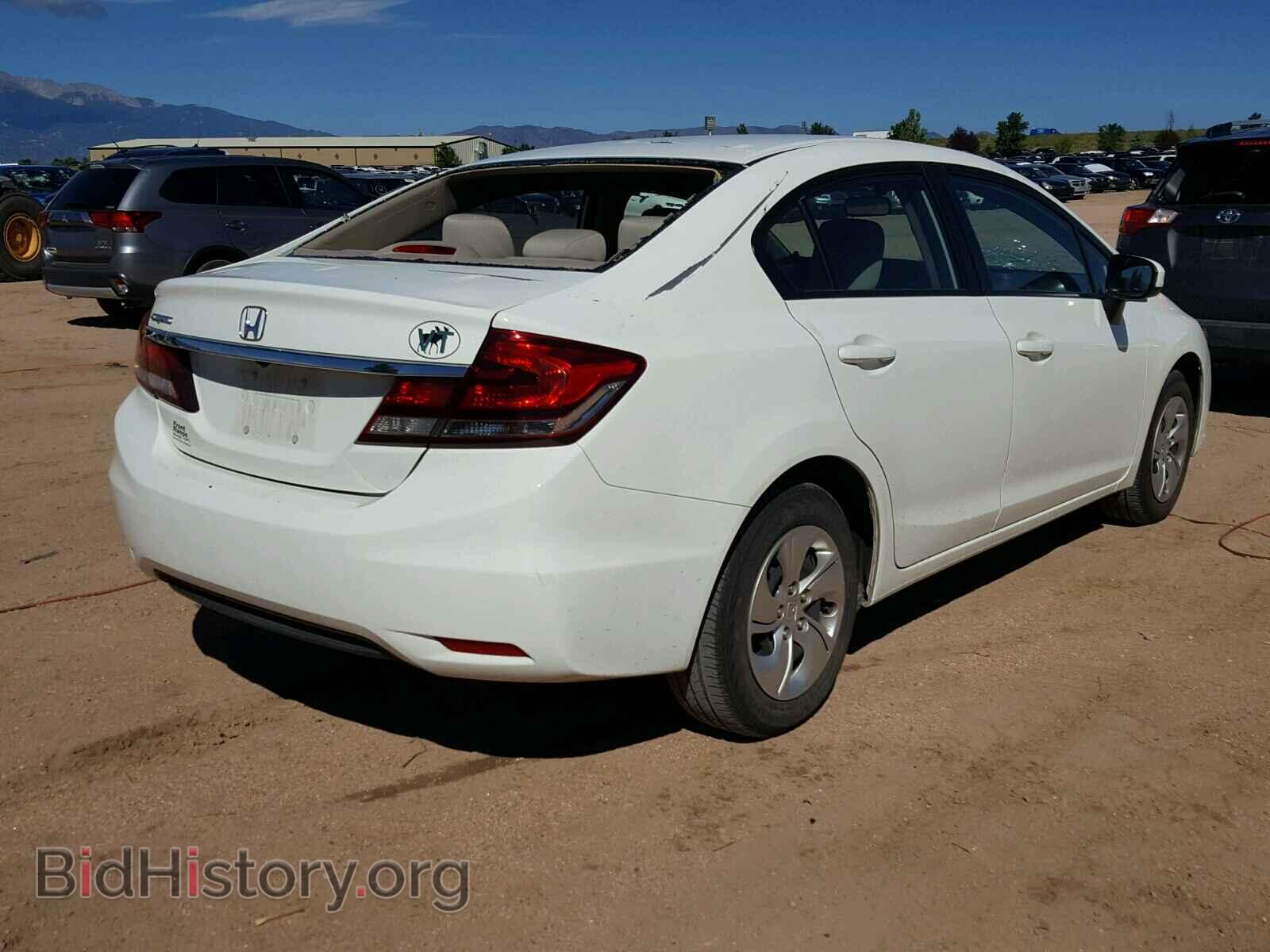 2015 HONDA CIVIC LX - VIN: 2HGFB2F52FH512304 - Фото 4