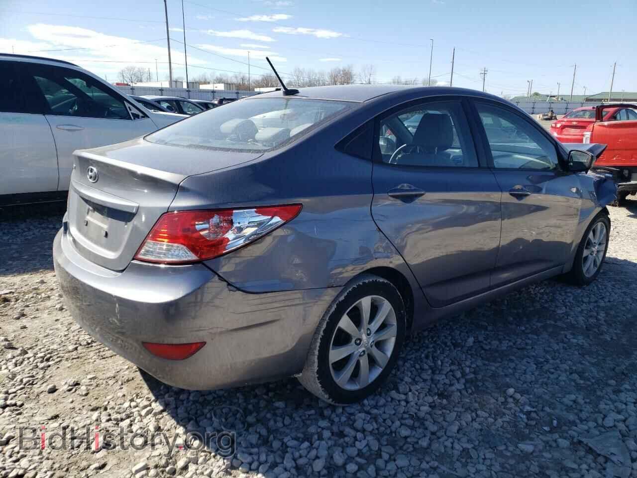 2014 HYUNDAI ACCENT - VIN: KMHCT4AE4EU671012 - Фото 3