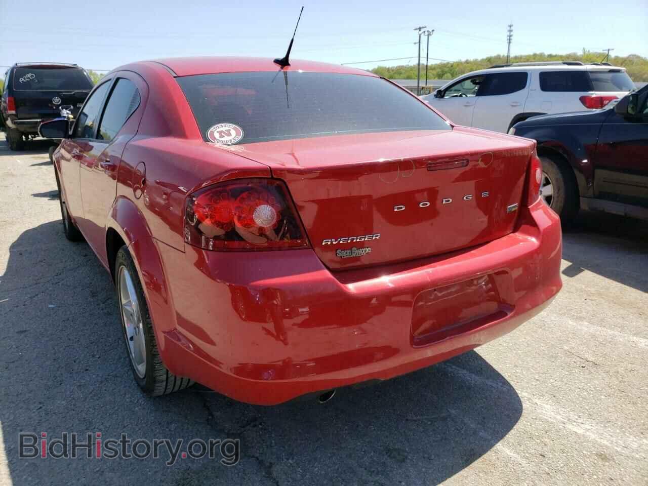 2011 DODGE AVENGER - VIN: 1B3BD2FG3BN528782 - Фото 3
