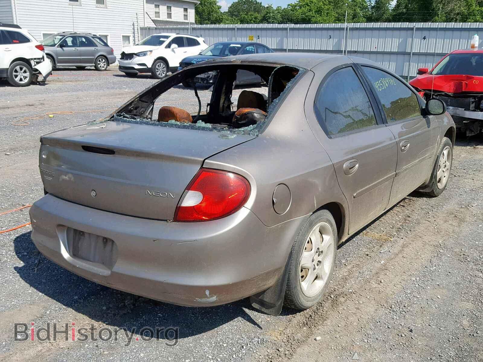 2001 DODGE NEON - VIN: 1B3ES46C61D148318 - Фото 4